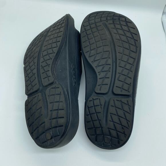 Oofos Black Rubber Slide Sandals Comfort Shoes Orthopedic Slip-on Men\'s size 10 main image 5